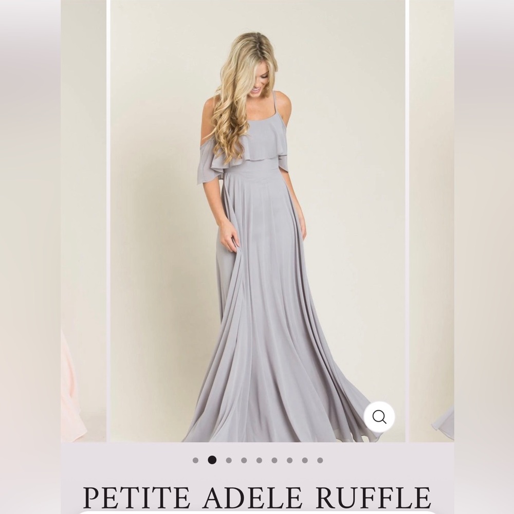 Morning Lavender Petite Adele Ruffle Dress